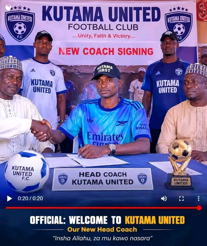 KUTAMA UNITED FC UNVAILS COACH