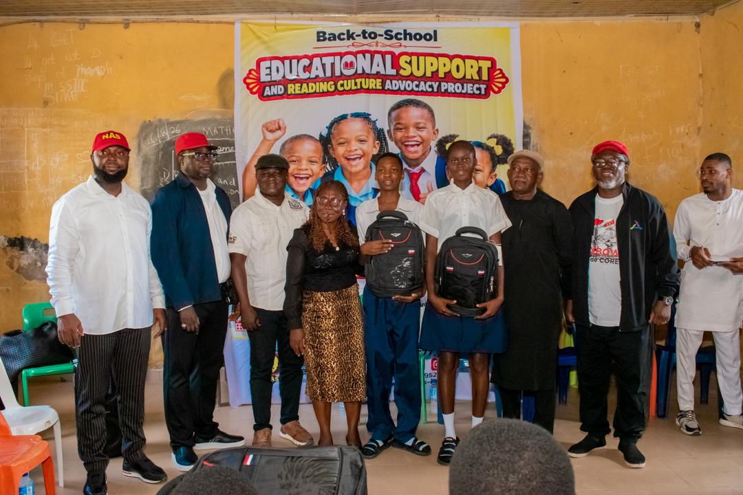 NAS takes back to school campaign to Bayelsà School, promotes education, literacy, academic excellence